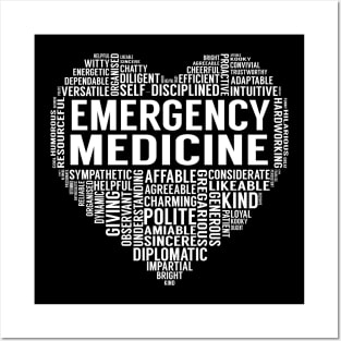 Emergency Medicine Heart Posters and Art